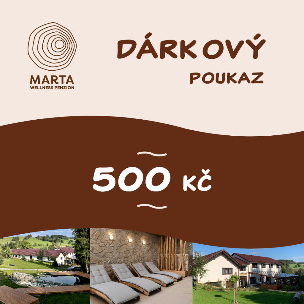 Dárkový poukaz 500